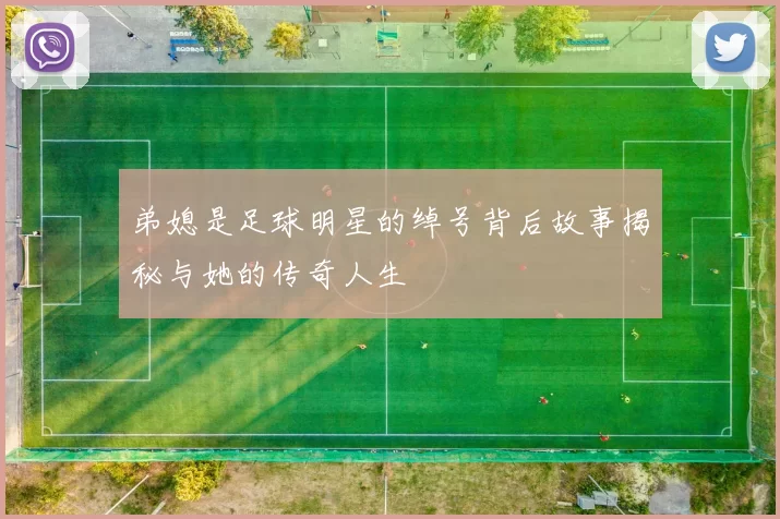 弟媳是足球明星的绰号背后故事揭秘与她的传奇人生