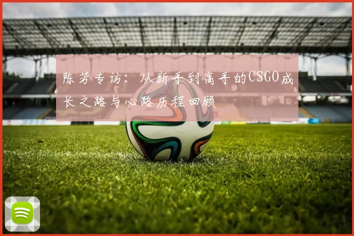 陈芳专访：从新手到高手的CSGO成长之路与心路历程回顾